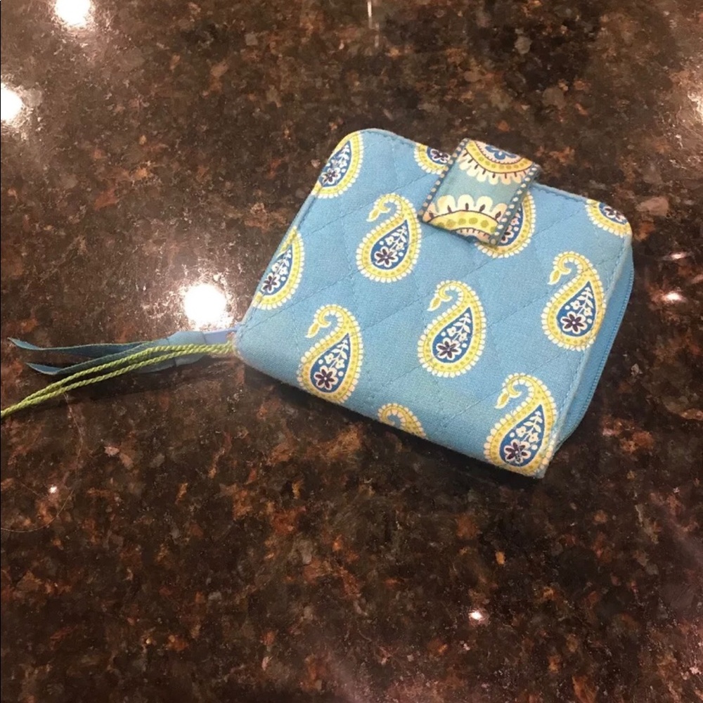 Blue Vera Bradley wallet
